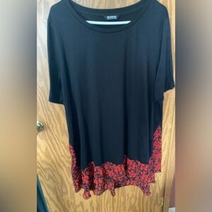 BloomChic Elegant Black Blouse